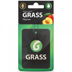 Ароматизатор картонный GRASS персик (50)