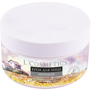 Крем для лица La vie est belle ночной «Регенерация и защита» мультивитаминный с брусникой, календулой и облепихой