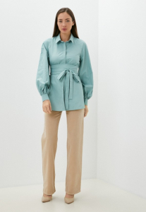 Рубашка с широким поясом