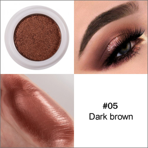 Тени с металлическим эффектом Handaiyan, Цвет 05 Dark Brown