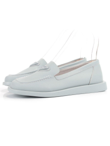 03-HY3-4D LT. BLUE Полуботинки женские (натуральная кожа)