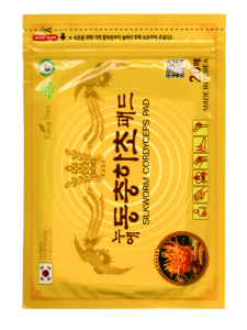 Kang Hwa Обезболивающий пластырь с корцидепсом для суставов / Silkworm Cordyceps Pad, 20 шт.