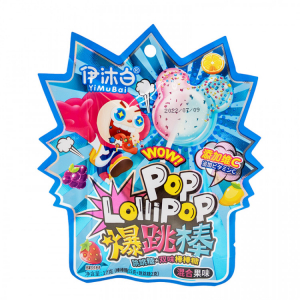 Конфета Чупа-чупс фруктовый с шипучкой Pop Lollipop, 17 гр