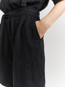 Льняной комбинезон