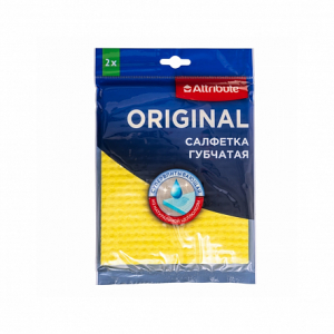 Салфетка губчатая ORIGINAL 2шт 15x18см