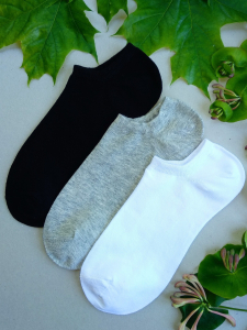 Носки женские СЕРЫЕ (4 пары ) арт. 234А