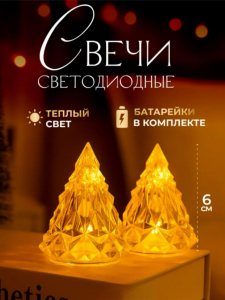 Свеча новогодняя (3580)