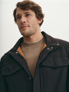 Куртка-парка утепленная на молнии