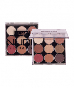 Тени для век LOLLIS Nude Eyeshadow Palette 9 Colors 16 г Меркер Косметика