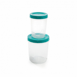 Набор банок 2шт 1.3л  0.6л с закручевающей крышкой