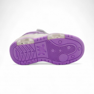 Кроссовки летние В791-15 бело фиолетовые