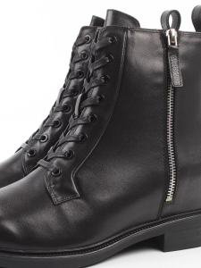 04-M3-1492 BLACK Ботинки зимние женские (натуральная кожа, натуральный мех)