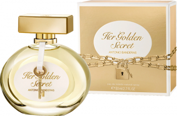 ANTONIO BANDERAS HER GOLDEN SECRET edt (w) 80ml