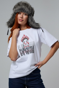 8580 футболка оверсайз женская