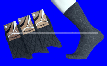 КАЛИНОВ носки мужские Смоленск тёмно-серые