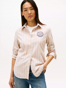 Regular Fit Crest Stretch Oxford Shirt