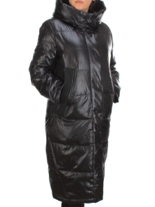 S21010 BLACK Пальто зимнее женское облегченное SNOW CLARITY