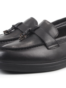 06-DYL138-1 BLACK Туфли женские (натуральная кожа)