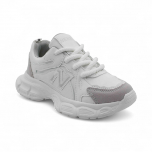 Кроссовки 9067-2 белые п/п