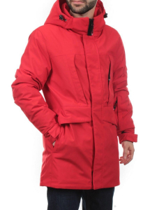 2182 RED Куртка мужская зимняя облегченная (130 гр. холлофайбер)