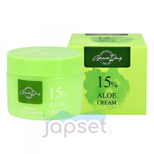 Grace Day Aloe 15% Cream Успокаивающий крем с экстрактом алоэ, 50 мл