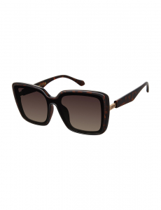SCULPTED SQUARE GRADIENT SUNGLASSES