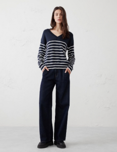 V-Neck Pullover Sweater