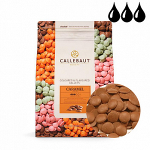Шоколад Callebaut со вкусом Карамели, 2,5 кг. Годен до 06.10.25г