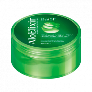 Гель для лица и тела с натуральным соком алоэ