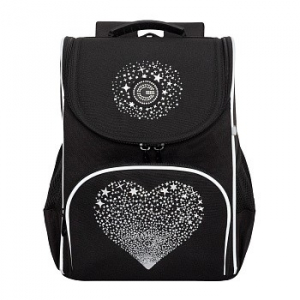 RAm-584-3 Рюкзак школьный с мешком