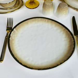 122-123 Набор из 2 тарелок 27х25х2,5см TORONTO CREAM в под.уп.(х12)Фарфор