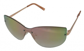 women's 39mm shiny rose gold sunglasses