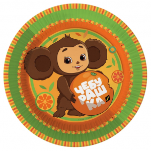 Набор бумажных тарелок 6 шт. 