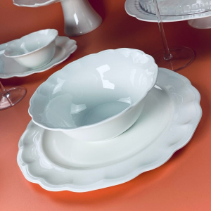 133-434 Салатник 18см ШАРМЕЛЬ в под.уп.(х24)Фарфор