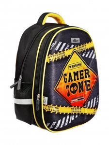 Рюкзак каркасный школьный Calligrata «Пиксельный мир», 39?30?14 см