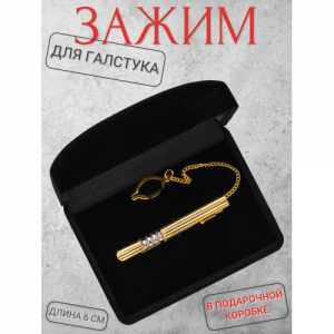 Заколка для галстука в коробке D37