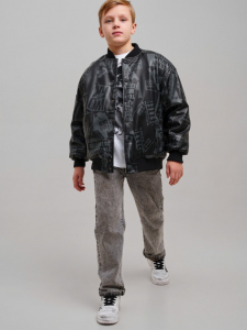 Куртка из экокожи для мальчика