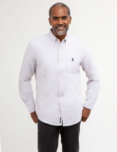 LONG SLEEVE STRETCH OXFORD SHIRT