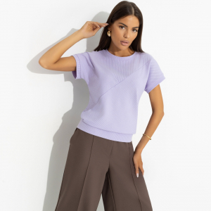 Футболка из трикотажа-лапша, Искусство строить глазки (new)