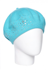 Берет женский Di Lana Юсонце стразы 01