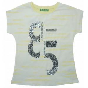 2201-023-3 Футболка для девочек Cichlid