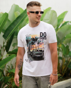 Футболка мужская из хлопка FM005