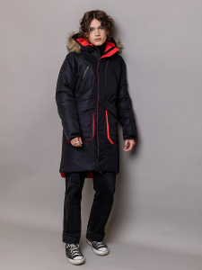 BATIK Парка 459-22з черный