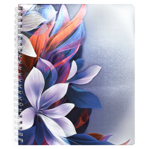 Тетрадь Copybook арт. 68514/ /80 л., А5+, вн.блок - клетка, печать по фольге, выборочный ТВИН УФ-лак,
