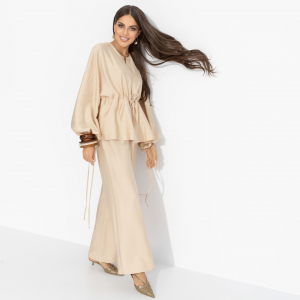 Брючный комплект из 100% хлопка, Приручённый шик (3 в 1)