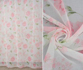 Имитация льна печать Орнелла