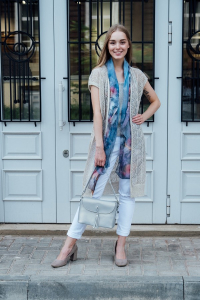 Жилет из льна 7-32