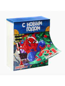 Коробка новогодняя подарочная складная «С Новым годом!», 16.5?20.5?7.5 см, Человек-паук