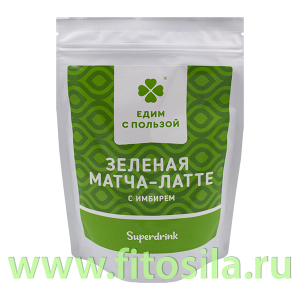 Матча-латте с Имбирем, 200 г Едим с пользой