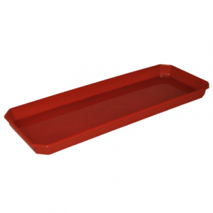 Поддон для балконного ящика 40 см. терракот